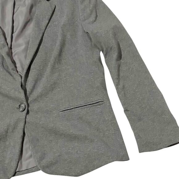 LOFT Blazer - LP Large Petite - Gray - Soft & Stretchy - Classic Suit Jacket - Picture 6 of 15